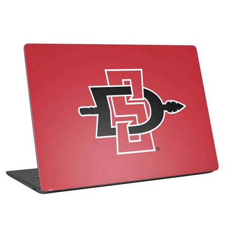 San Diego State University Aztecs Red Logo Laptop Skins